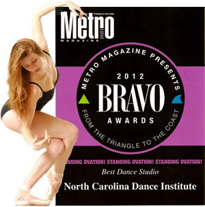 NCDI's Standing Ovation MetroBravo Award - click for a larger image